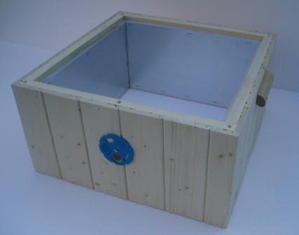 Nástavek palubka – kovová folie, polystyren 3 cm (rámek 39 x 30 / 39 x 27,5 cm)